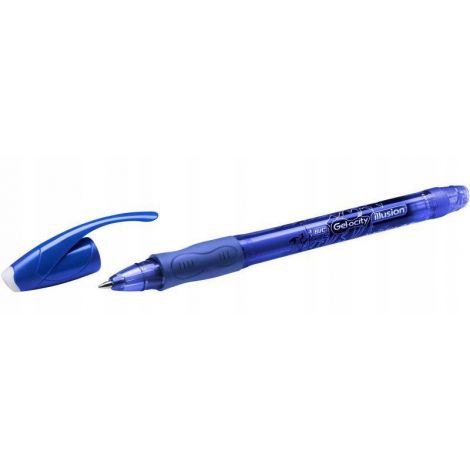 Długopis wymazywalny żelowy Bic Gelocity 0.7mm Niebieski + 2wkłady - 2